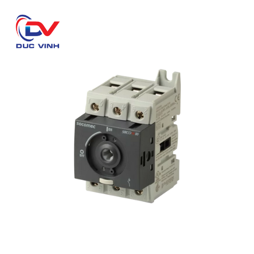 2200 3008 - Bộ ngắt mạch Isolator SIRCO 3P 80A LBS 3 cực lọai ON-OFF Socomec