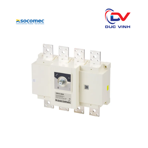 2600 4081 - Bộ ngắt mạch SIRCO 4P 800A  LBS 4 cực lọai ON-OFF Socomec