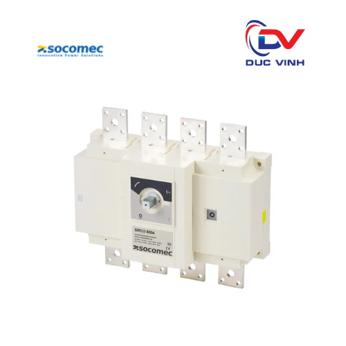 2600 4121 - Bộ ngắt mạch SIRCO 4P 1250A  LBS 4 cực lọai ON-OFF Socomec
