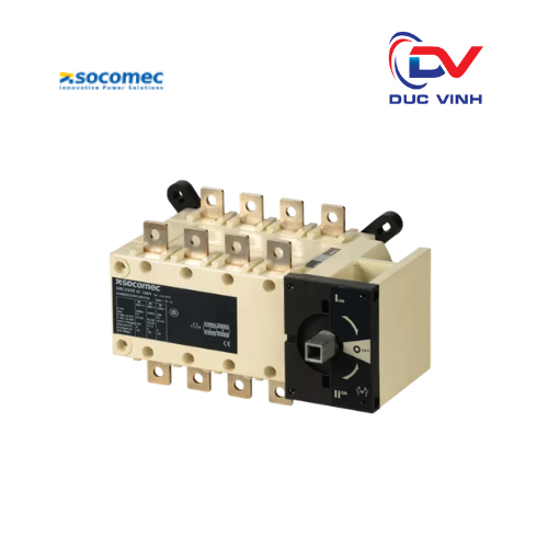 41AC4020 - Bộ chuyển nguồn bằng tay MTS 4P 200A Socomec