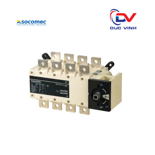 41AC4040 - Bộ chuyển nguồn bằng tay MTS 4P 400A Socomec