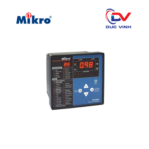 BỘ ĐIỀU KHIỂN BÙ CÔNG SUẤT PHẢN KHÁNG PFR120NX (12 cấp)