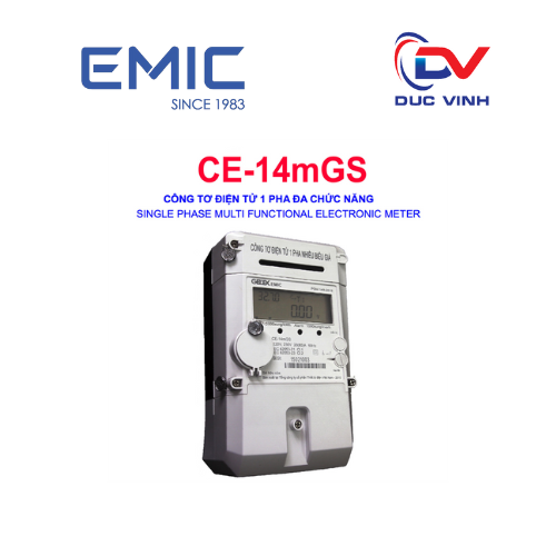 Công tơ điện tử 1 pha đa chức năng CE-14mGS