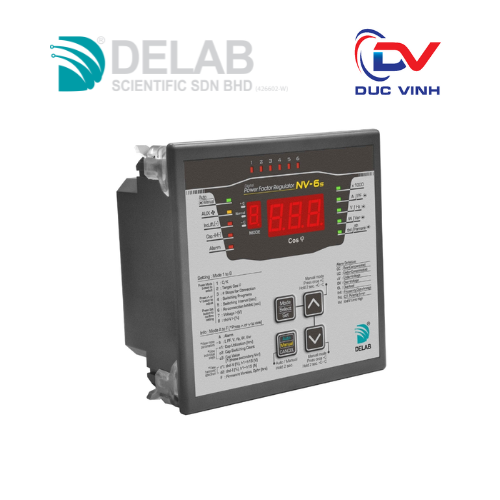 Bộ điều khiển tụ bù Delab NV-6s