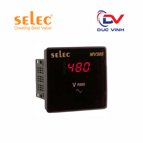 Đồng hồ volt hiển thị số SELEC MV305
