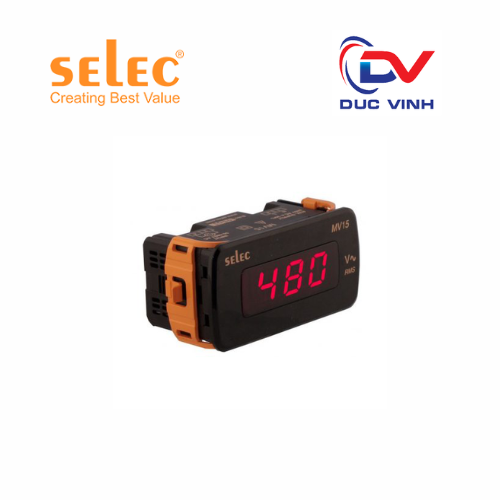 Đồng hồ đo Điện áp DC Selec MV15-DC-200V