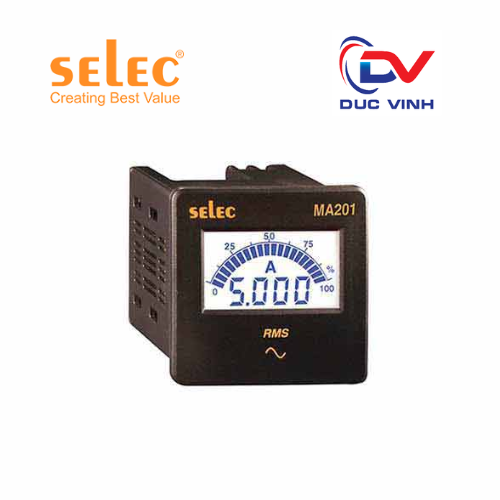 Đồng hồ ampe SELEC MA201