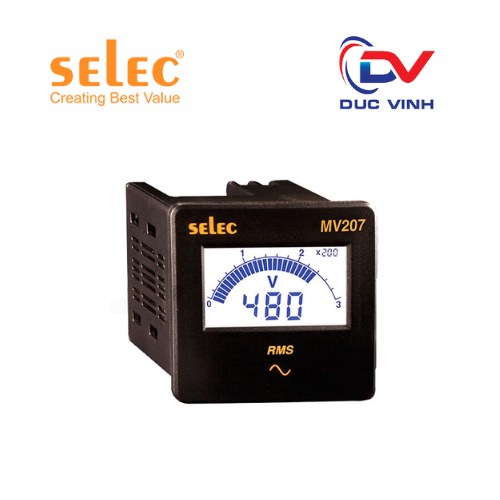 Đồng hồ đo điện áp Selec MV207