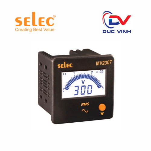Đồng hồ đo điện áp Selec MV2307