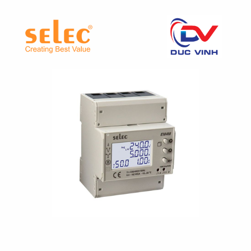 Đồng hồ đo điện đa năng Selec EM4M-3P-C-100A