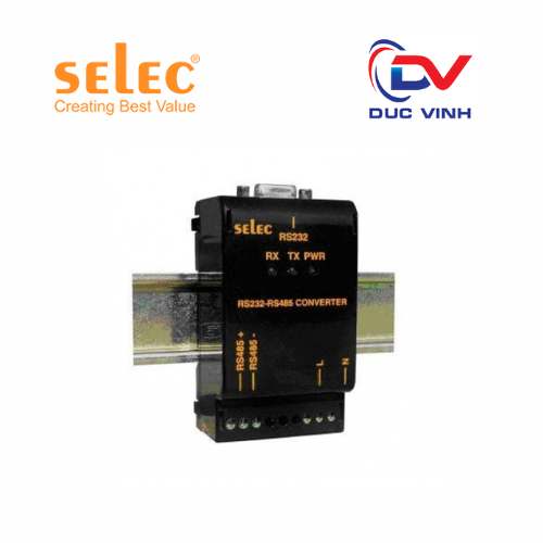 Bộ chuyển đổi RS485-232 Selec AC-RS485-RS232-ISO