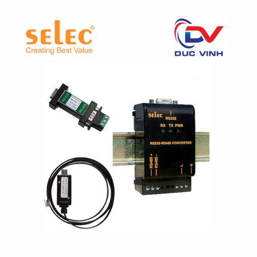 Bộ chuyển đổi tín hiệu RS485 sang wifi AC-S2W-01-WIFI Selec