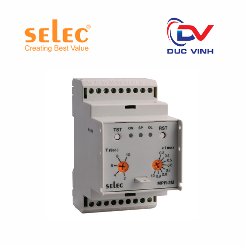 Relay bảo vệ động cơ 3 pha 3 dây MPR-3M-2-415V
