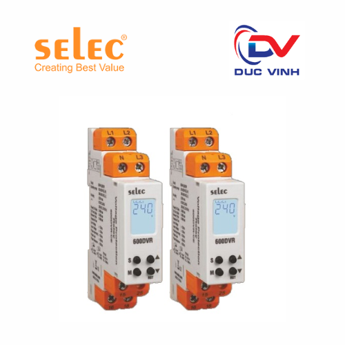 Rơ le bảo vệ điện áp có màn hình hiển thị Selec 600DVR