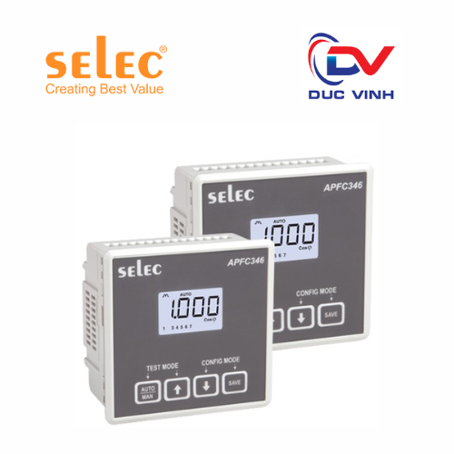 Bộ điều khiển tụ bù Selec APFC346