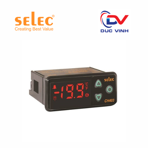 Bộ điều khiển nhiệt độ Selec CH403-3-NTC