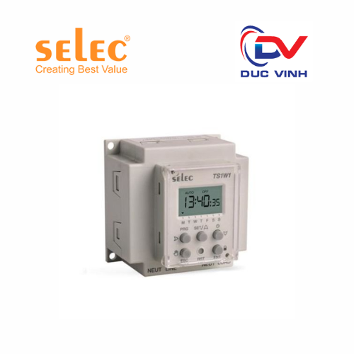 Timer Switch Selec TS1W1-1-20A-230V