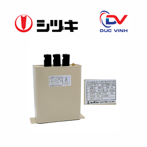 Tụ bù Shizuki 30kVAr 3 pha 415V - RFT41530D1EX - SHIZUKI