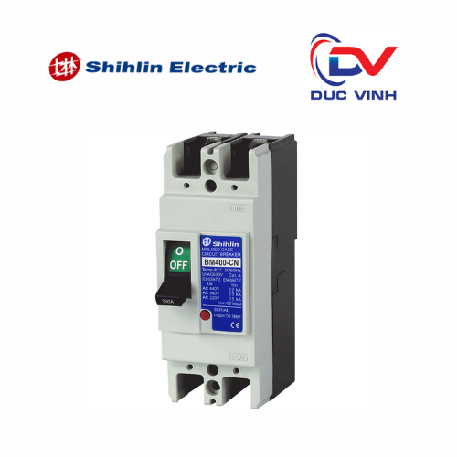 MCCB 2P 250A 2.5kA - BM400-CN - Shihlin