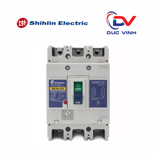 MCCB 3P 50kA - BM160-HTA - Shihlin