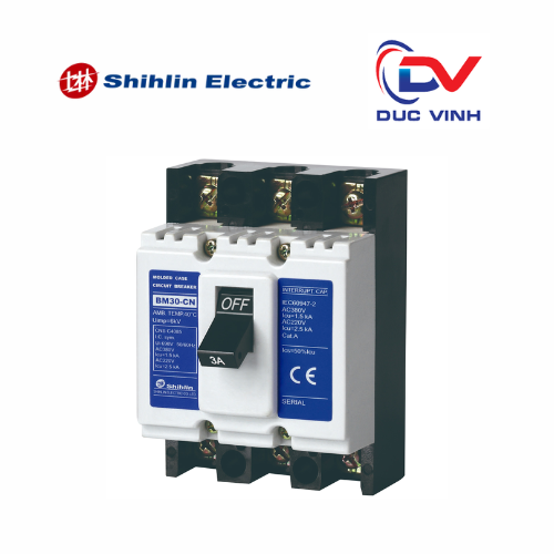 MCCB 3P 10A 1.5kA - BM30-CN - Shihlin