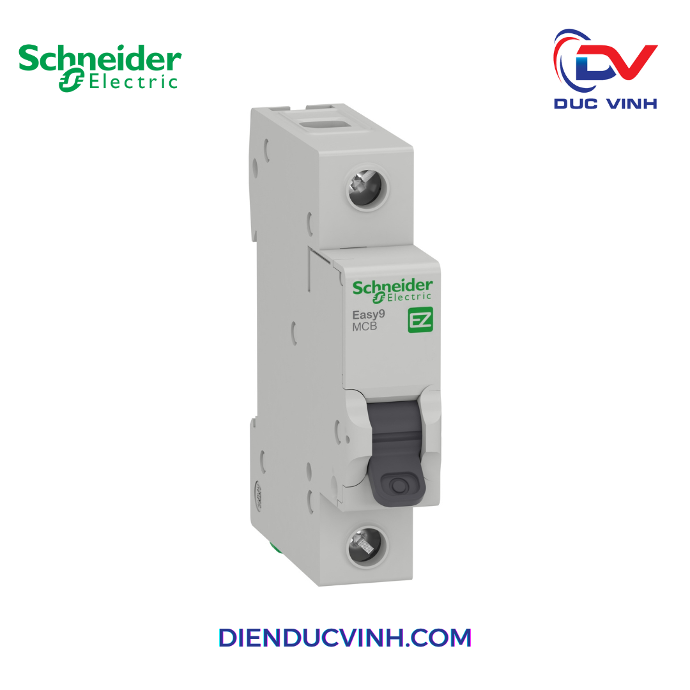 Easy9 MCB 1P 25A C 4500A 230V Miniature Circuit Breaker