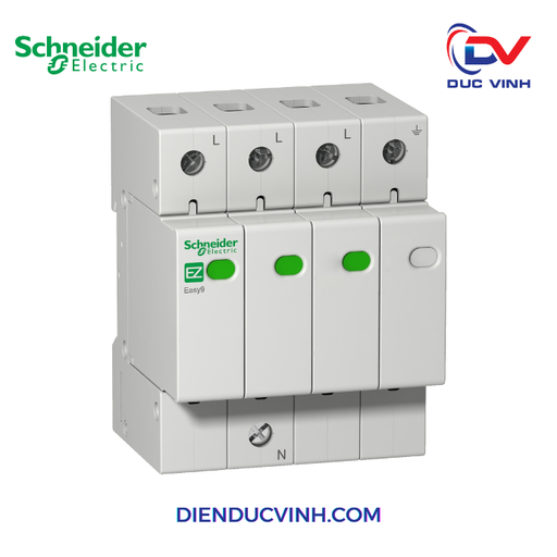 Easy9 Surge Arrestor 3P-N 45kA