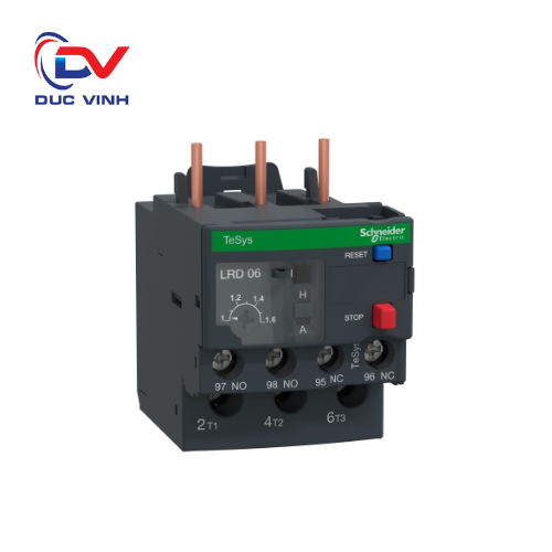 [LRD06] Rơ le nhiệt Schneider LRD06 (1.0-1.7A)