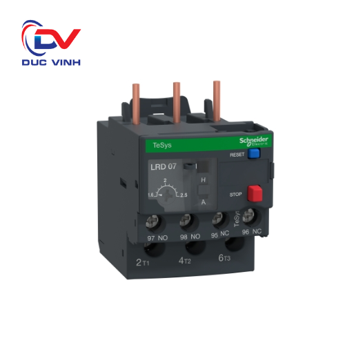 [LRD07] Rơ le nhiệt Schneider LRD07 (1.6-2.5A)