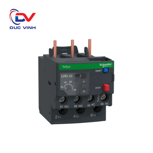 [LRD22] Rơ le nhiệt Schneider LRD22 (16-24A)