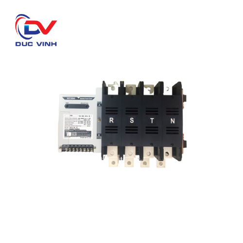 [VAT-64WN (B60040WN) 4P 400A] VAT-64WN (B60040WN) - Bộ chuyển nguồn tự động ATS Vitzro loại WN 3 vị trí (ON-OFF-ON) - 4P 400A, Front trước