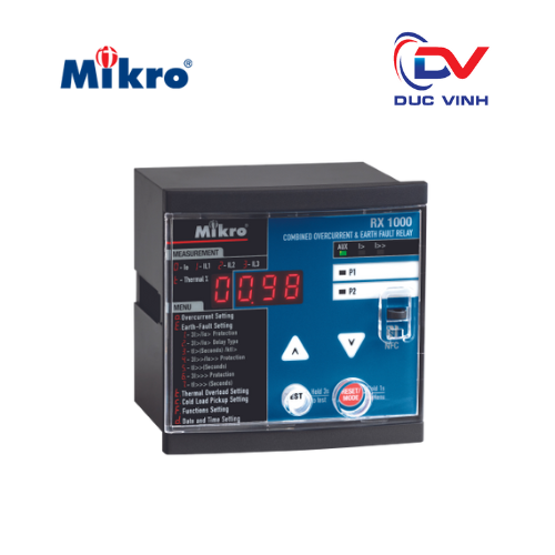 [RX1000-230A] RƠLE BẢO VỆ QUÁ DÒNG & CHẠM ĐẤT RX1000-230A (50G, 50P, 50N, 51G, 51P, 51N, CLP, 50BF, 49RMS)