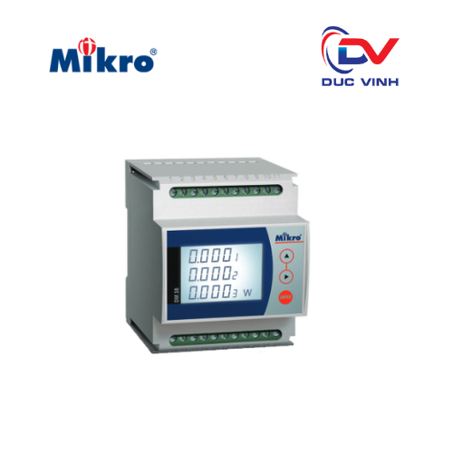 [DM38-240A] Đồng hồ công suất đa năng Mikro DM38-240A