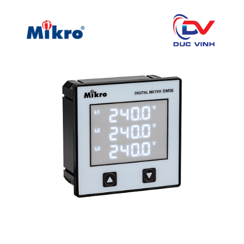 [DM36A] Đồng hồ đo đa năng Mikro DM36A