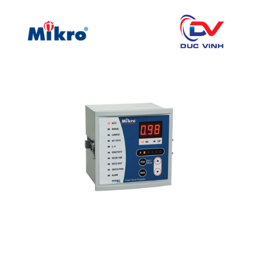 [PFR80-415-50 PFR80-220-50] BỘ ĐIỀU KHIỂN BÙ CÔNG SUẤT PHẢN KHÁNG PFR80-415-50 PFR80-220-50 ( 8 cấp )