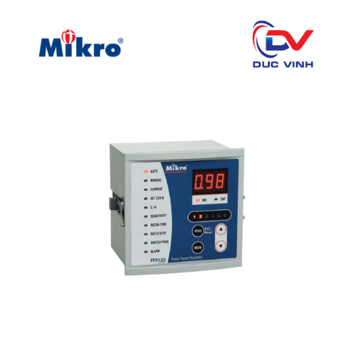 [PFR120-415-50 PFR120-220-50] BỘ ĐIỀU KHIỂN BÙ CÔNG SUẤT PHẢN KHÁNG PFR120-415-50 PFR120-220-50 ( 12 cấp )