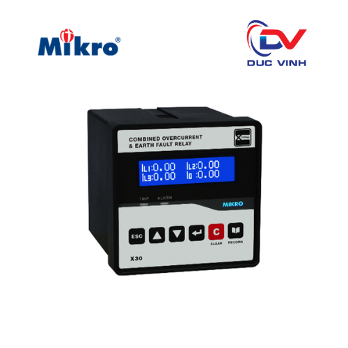 [X30] RƠ-LE BẢO VỆ CAO CẤP X30-OCEF-240AD (49RMS, 50P, 50N, 51P, 51N, CLP, 50BF, 74TC)