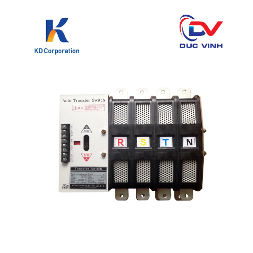 [KD06-F404A] KD06-F404A - Bộ chuyển nguồn ATS KyungDong 4P 400A, Chu kỳ ON-ON, Front trước - KYUNGDONG