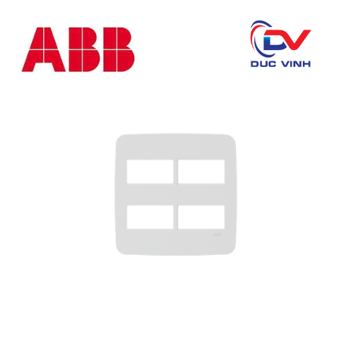 [2CLA067141N1102] Mặt đôi cho 4 thiết bị size 1M - 2CLA067141N1102