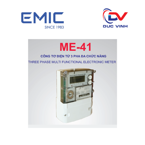 [ME-41] Công tơ điện tử 3 pha đa chức năng ME-41
