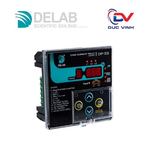 [DP-33 (IDMT)] Relay bảo vệ quá dòng Delab DP-33 (IDMT)