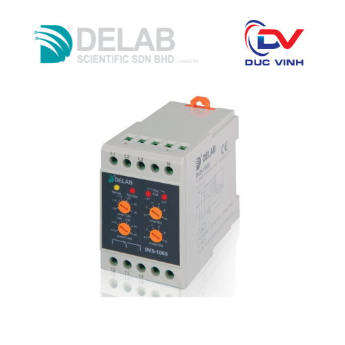 [DVS-1000] Relay bảo vệ điện áp Delab DVS-1000