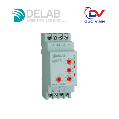 [DVS-1000E] Relay bảo vệ điện áp Delab DVS-1000E
