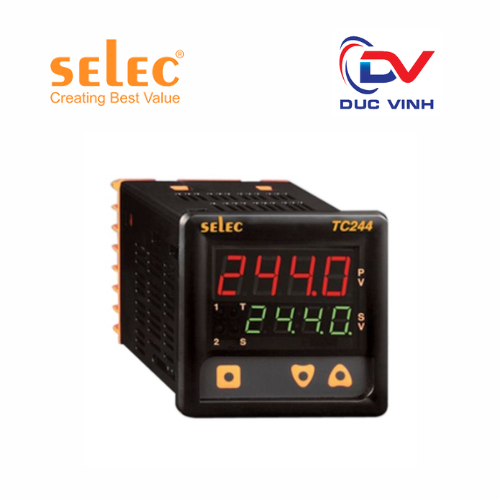 [TC244AX] Bộ điều khiển nhiệt độ Selec TC244AX 72x72mm