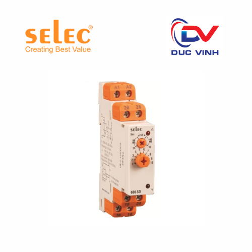 [600SD-2-230] Timer khởi động Sao-Tam giác Selec 600SD-2-230