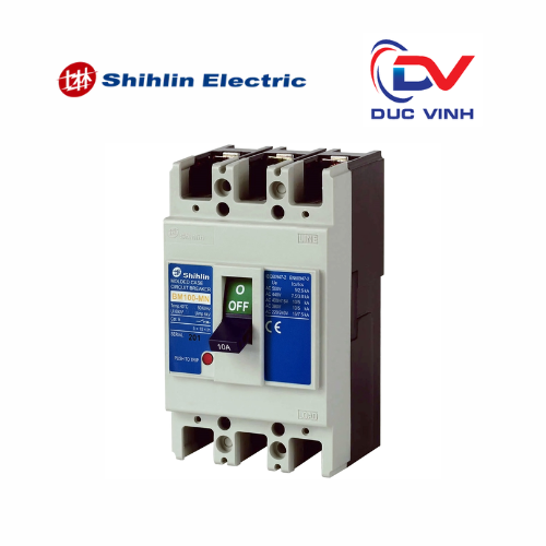 [BM100-SN] MCCB 3P 15A 15kA - BM150-SN - Shihlin