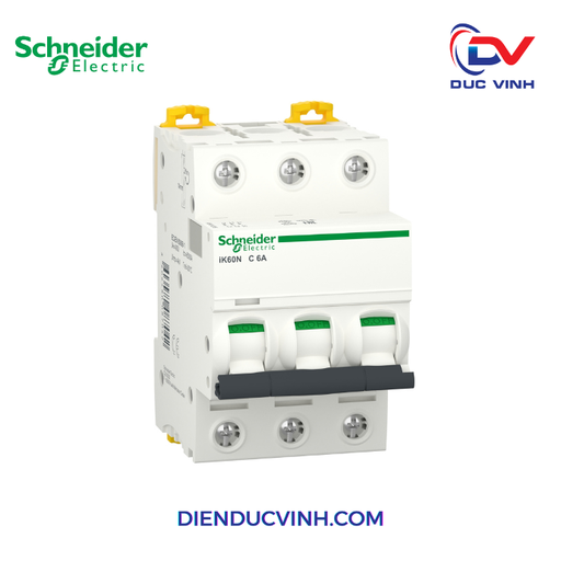 [A9K24306] ACTI9 IK60N 3P 6A C MINIATURE CIRCUIT BR