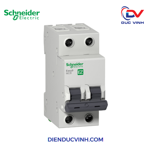 [EZ9F34263] Easy9 MCB 2P 63A C 4500A 230V Miniature Circuit Breaker
