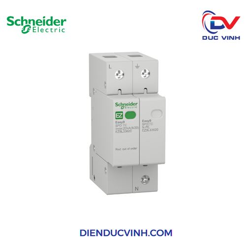 [EZ9L33620] Easy9 Surge Arrestor 1P-N 20kA