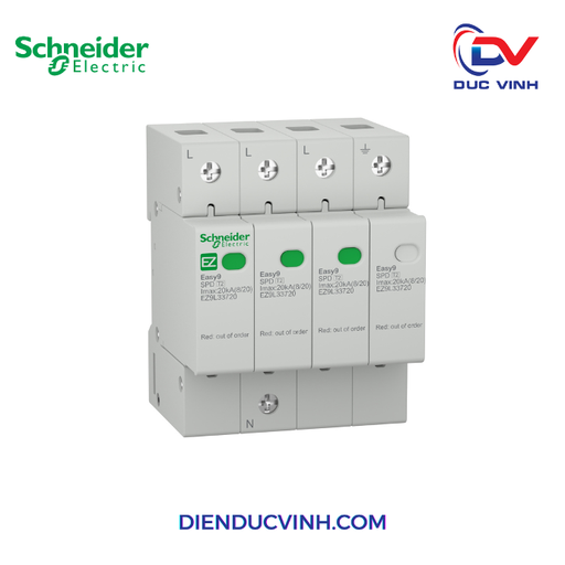 [EZ9L33720] Easy9 Surge Arrestor 3P-N 20kA